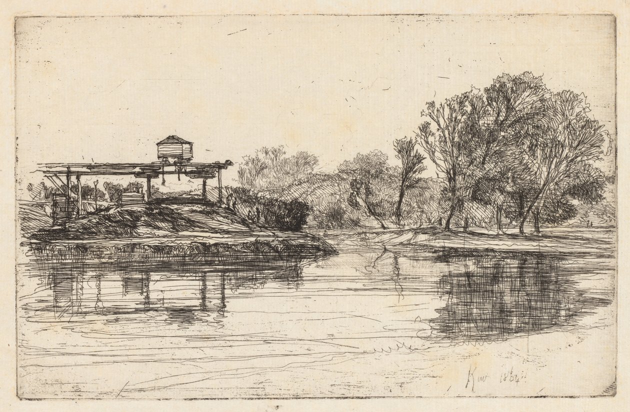Kew od Francis Seymour Haden