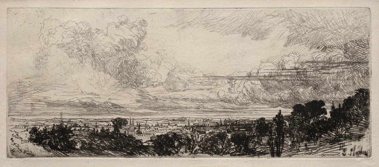 Mimo studium. od Francis Seymour Haden