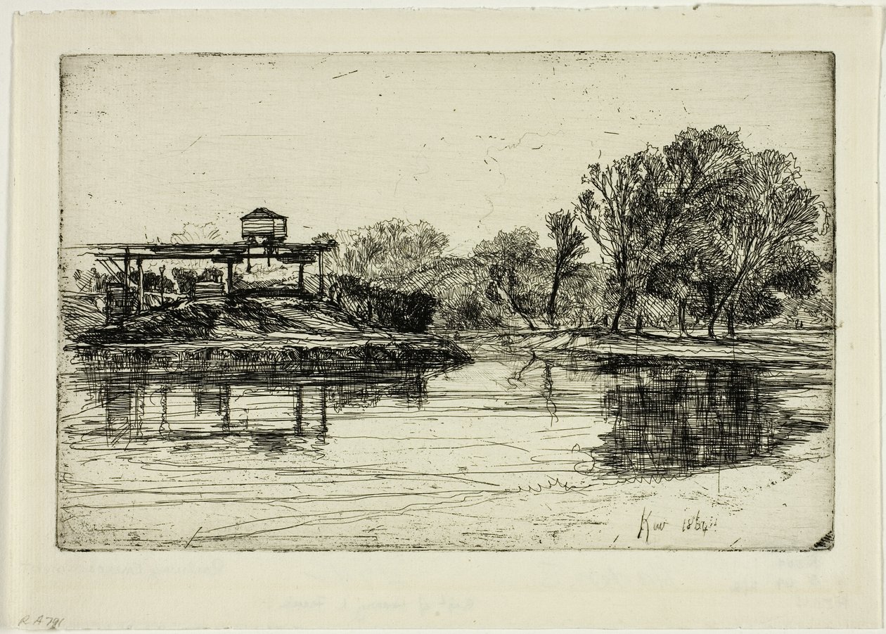 Železniční průnik od Francis Seymour Haden