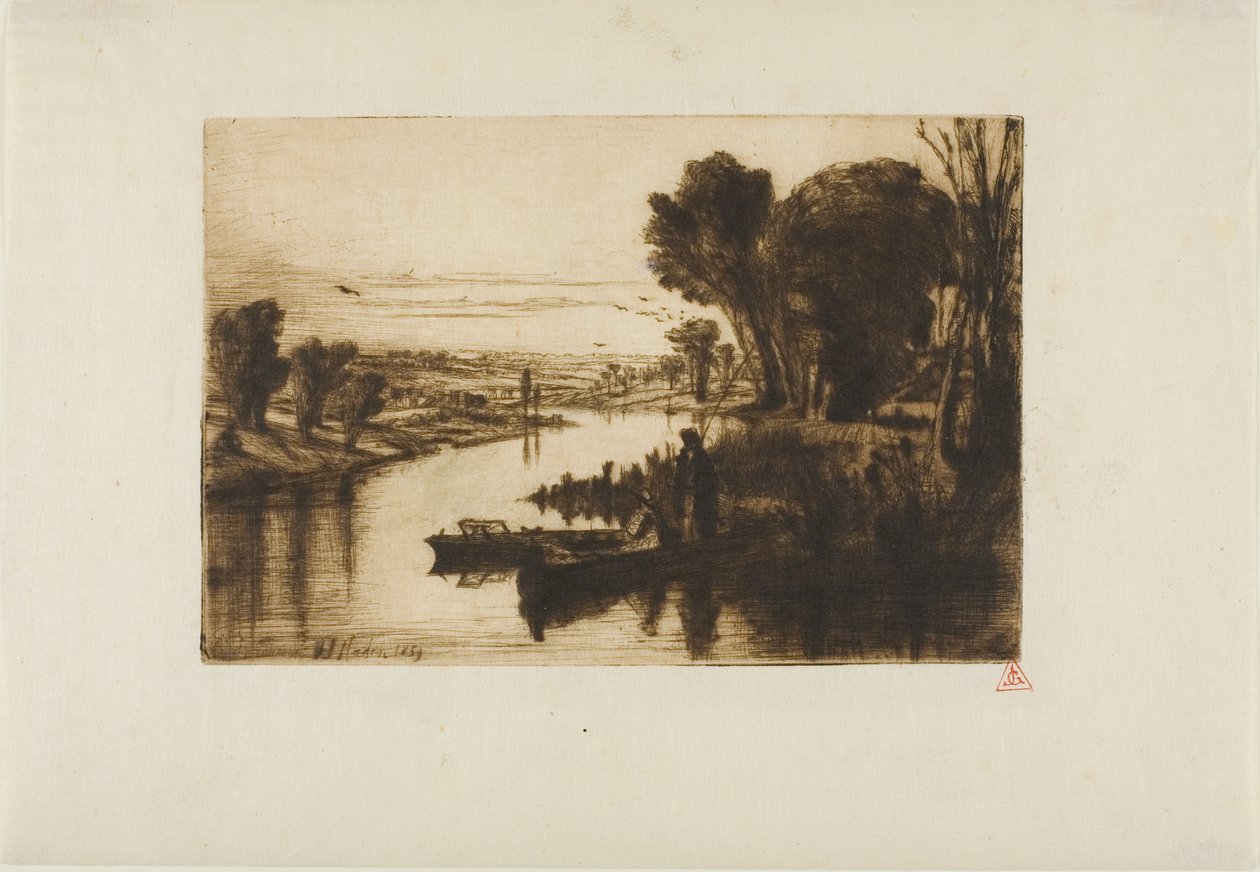 Thames Fishermen, No. I od Francis Seymour Haden