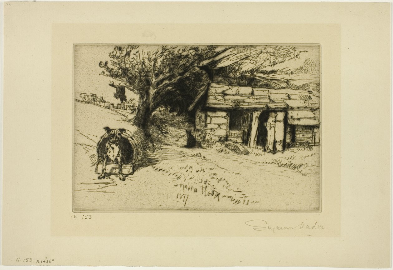 Kabina od Francis Seymour Haden
