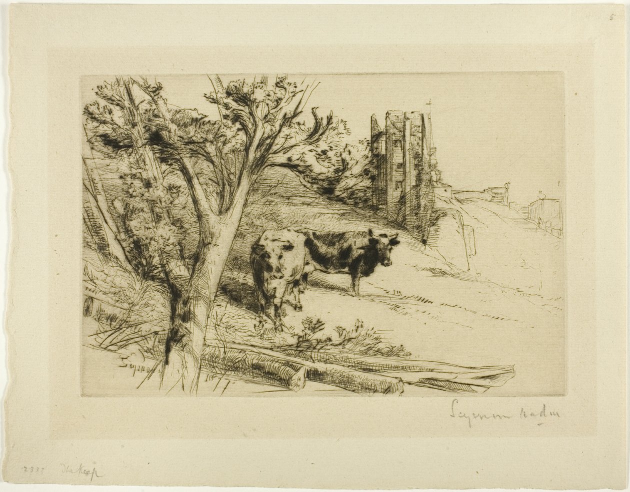 The Keep od Francis Seymour Haden