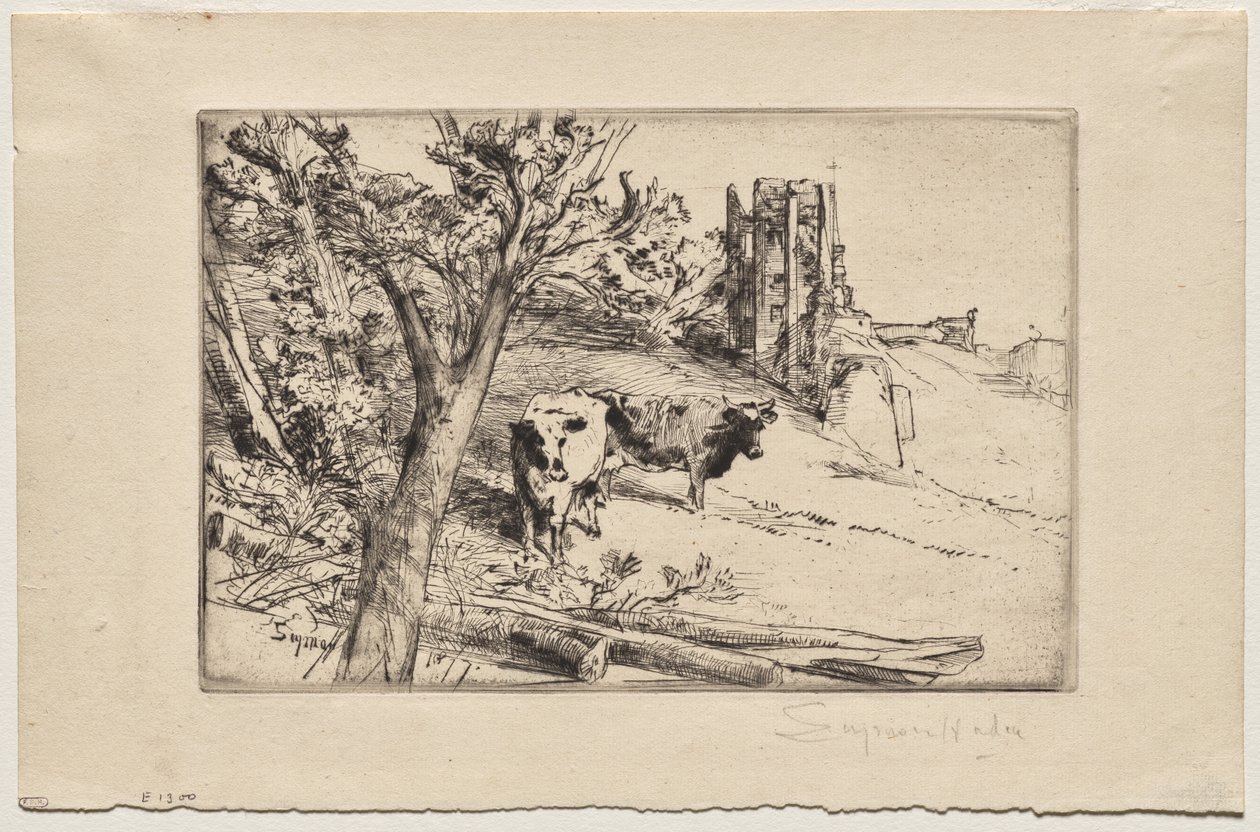 The Keep od Francis Seymour Haden