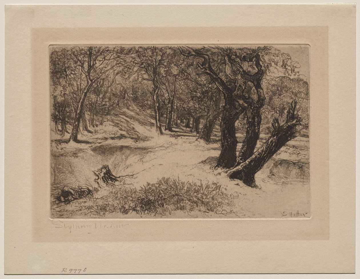 Tři sestry od Francis Seymour Haden