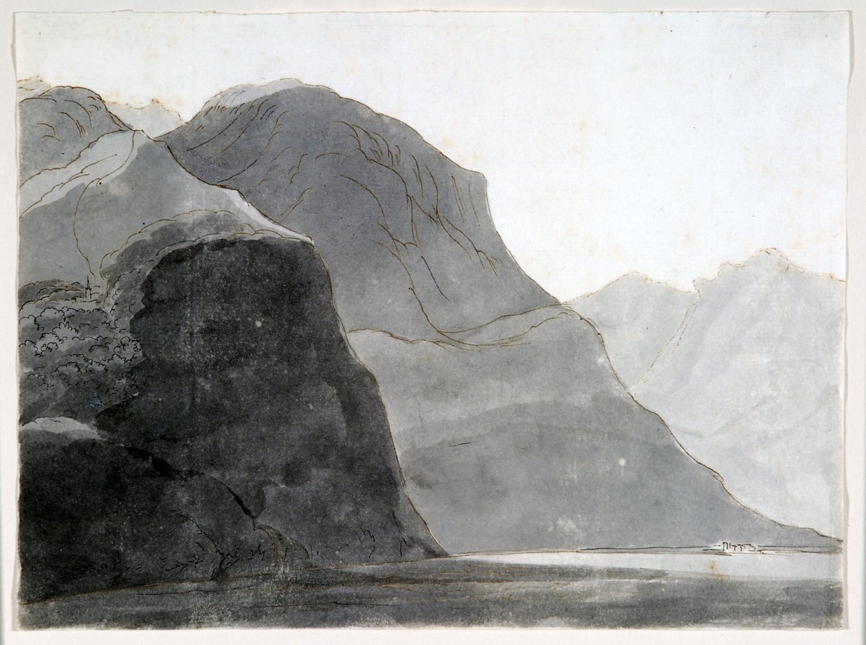 jezero Como od Francis Towne