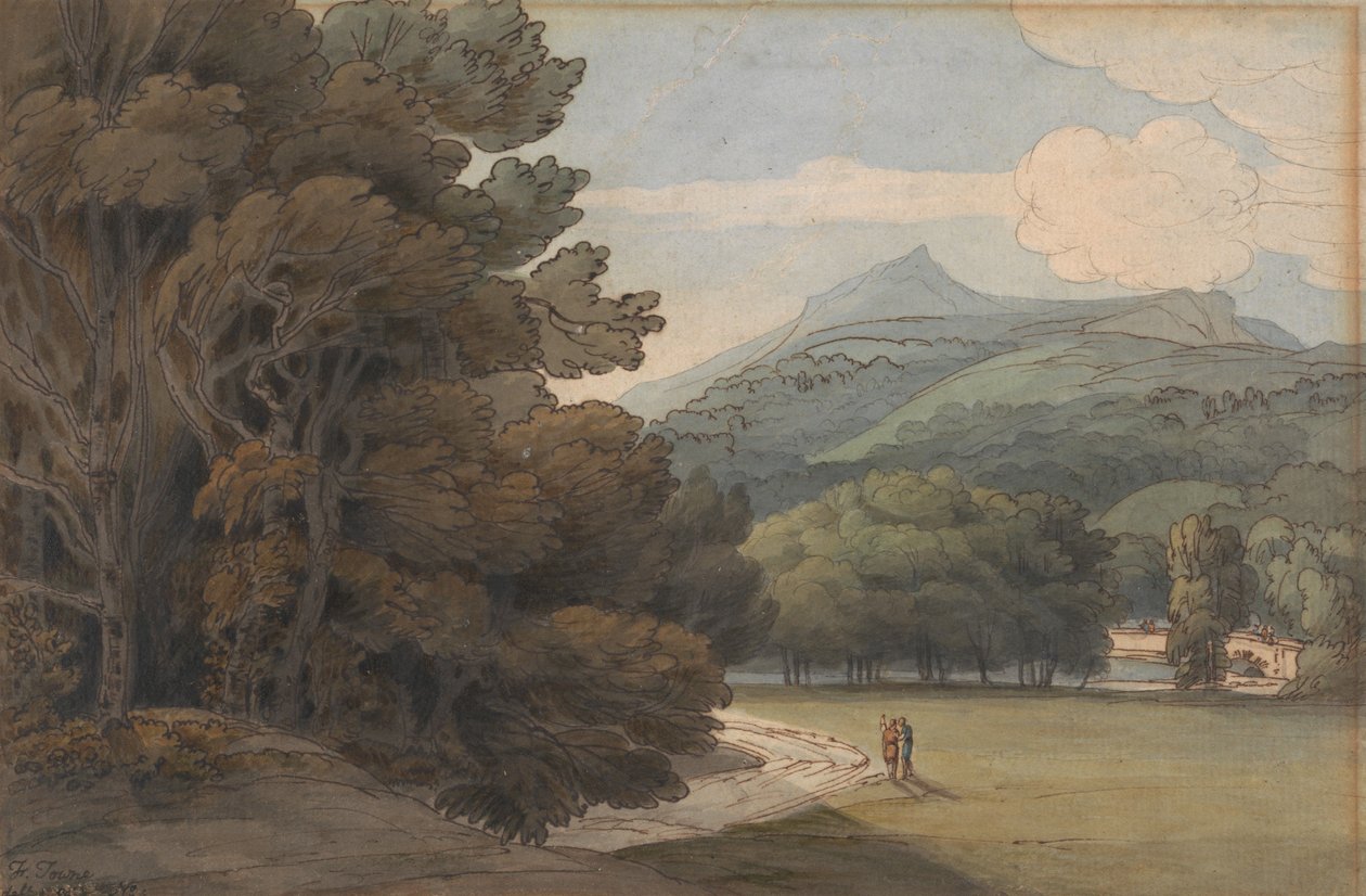 Nedaleko Ambleside od Francis Towne