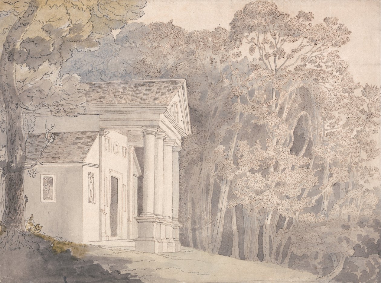 Werrington Park, Devonshire od Francis Towne