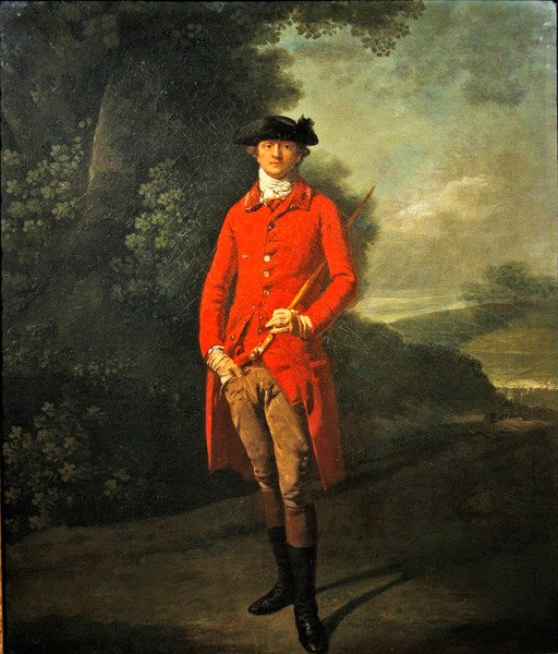 Portrét Lorda Spencera Hamiltona (olej na plátně) od Francis Wheatley