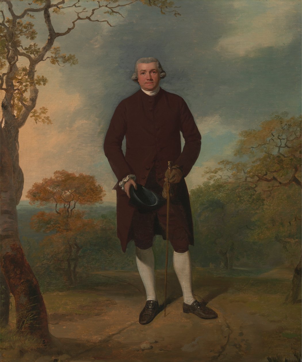 Portrét muže, jménem George Basil Woodd od Francis Wheatley