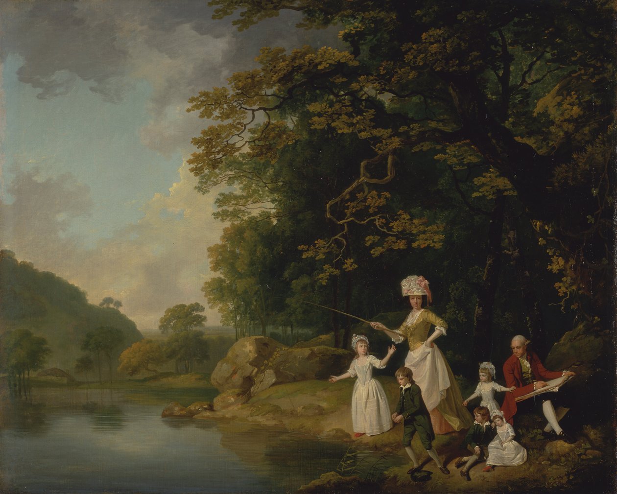 Rodina Browne od Francis Wheatley