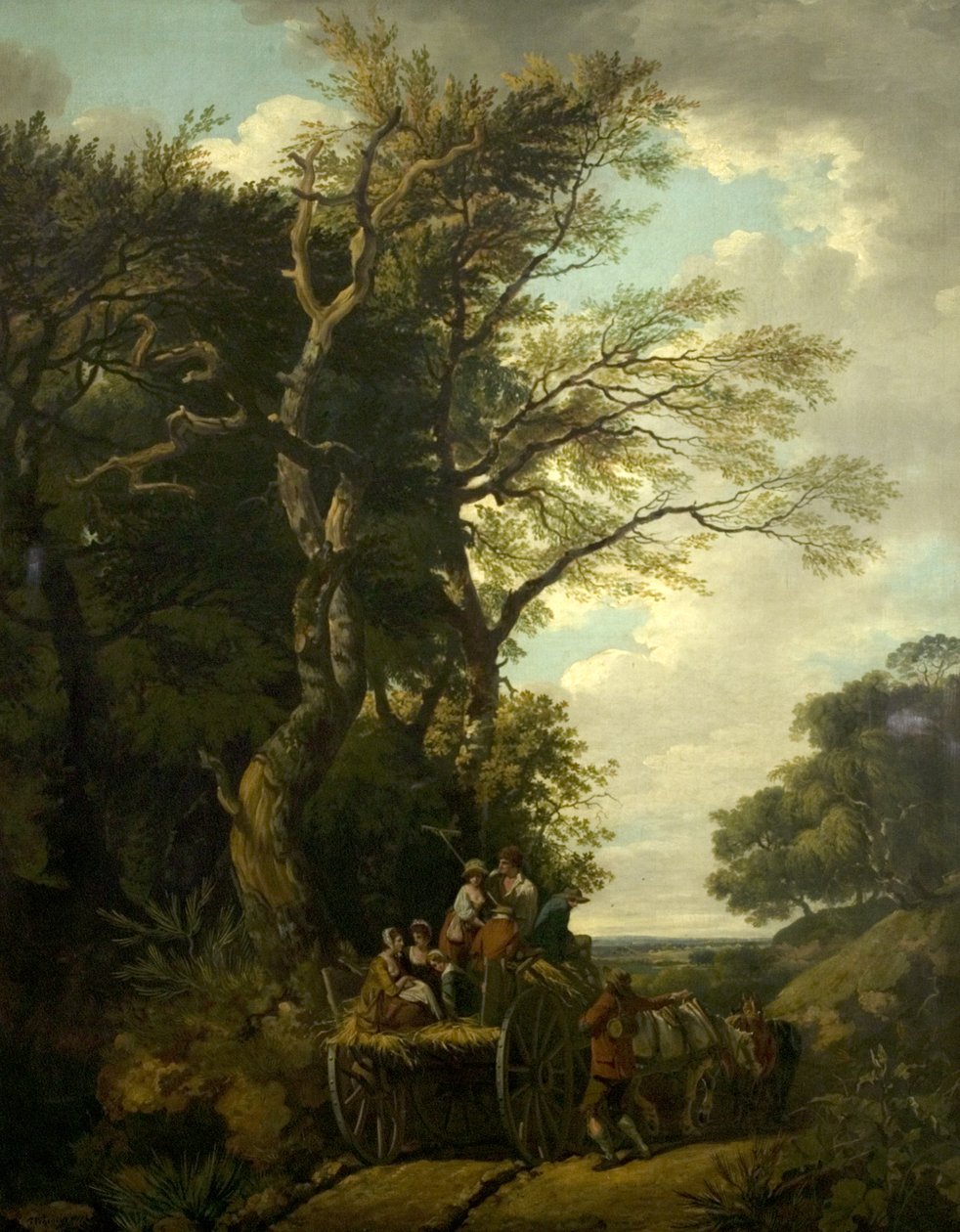 Sklízecí vůz, 1774 od Francis Wheatley
