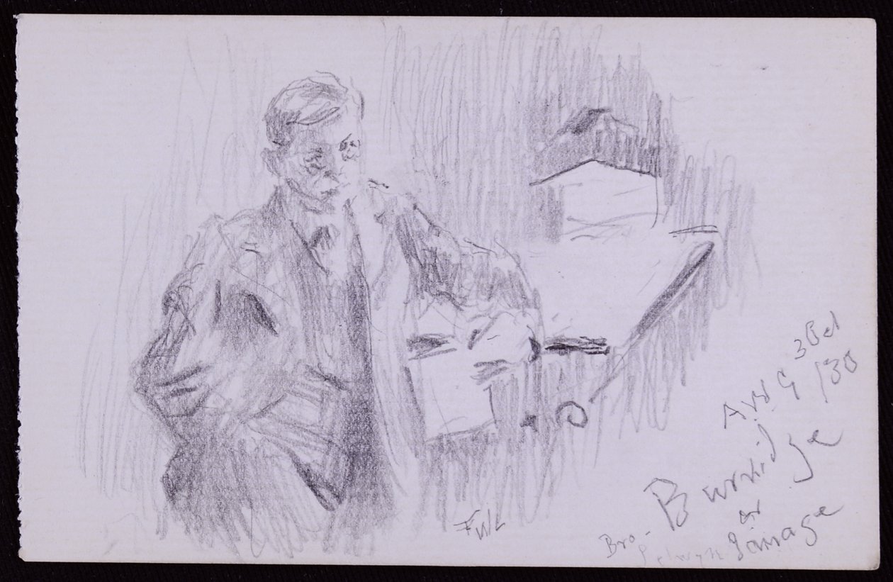 Portrét FV Burridge od Francis Wilfred Lawson