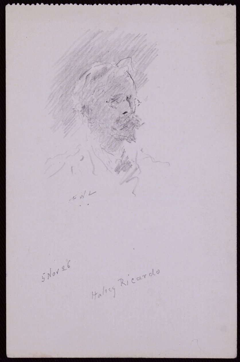 Portrét Halsey Ricardo od Francis Wilfred Lawson