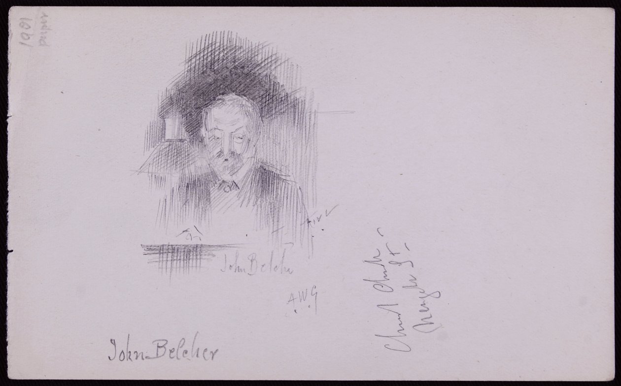Portrét Johna Belchera od Francis Wilfred Lawson
