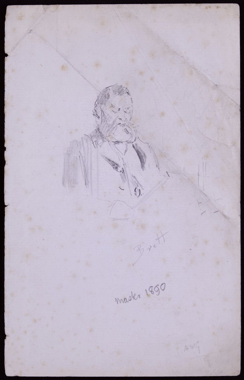 Portrét Johna Bretta od Francis Wilfred Lawson