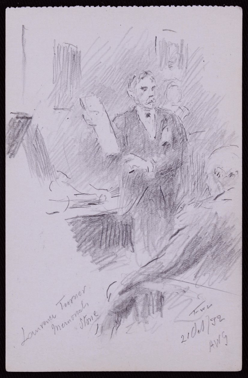 Portrét Laurence Turnera od Francis Wilfred Lawson