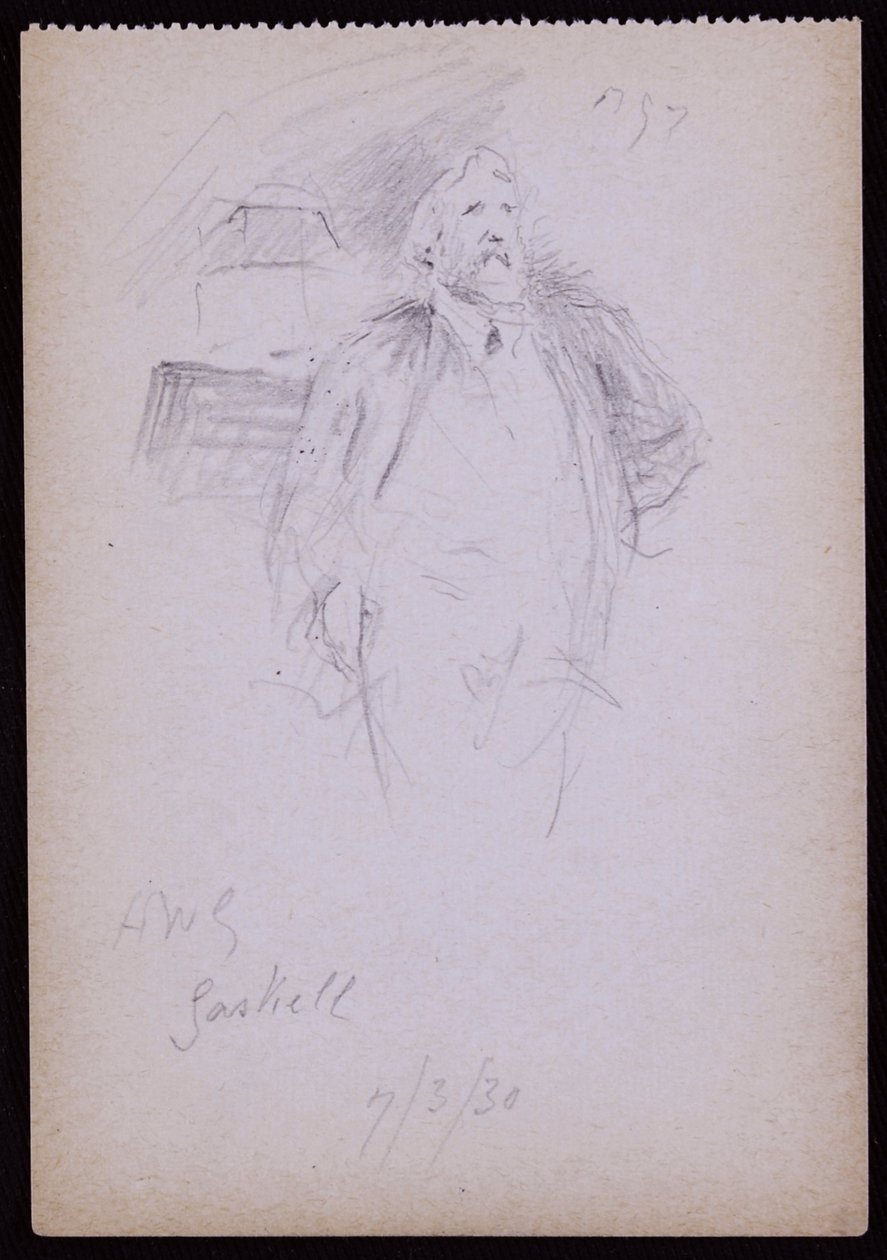 Portrét Percivala Gaskella od Francis Wilfred Lawson