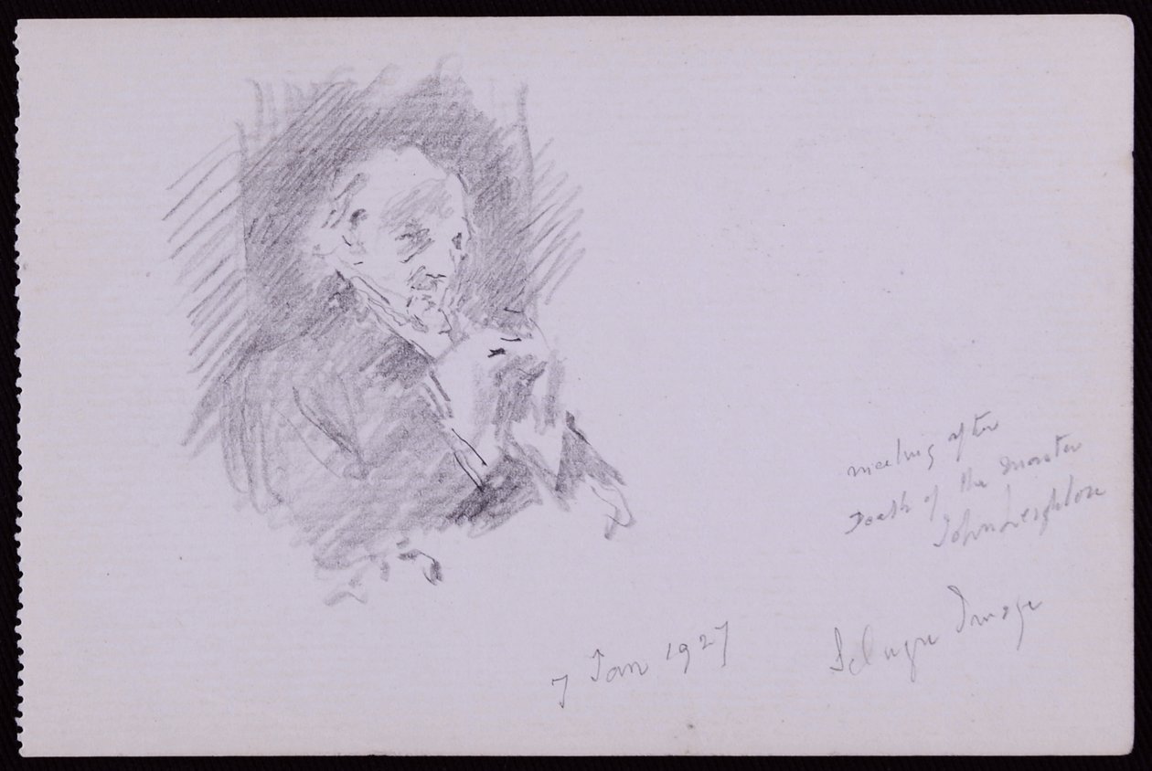 Portrét Selwynova obrazu od Francis Wilfred Lawson