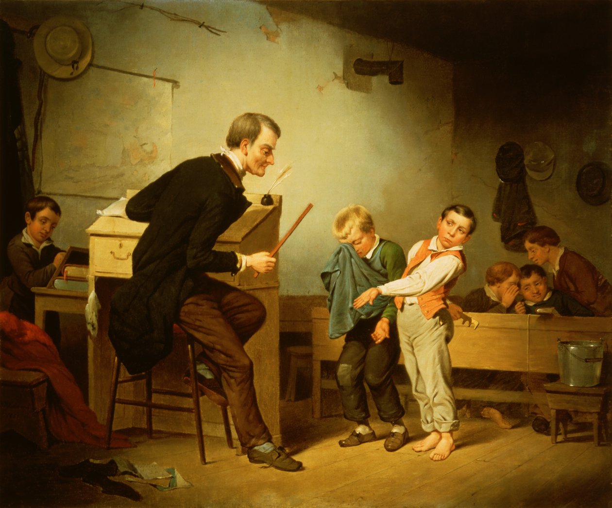 Žáci jsou potrestáni od Francis William Edmonds