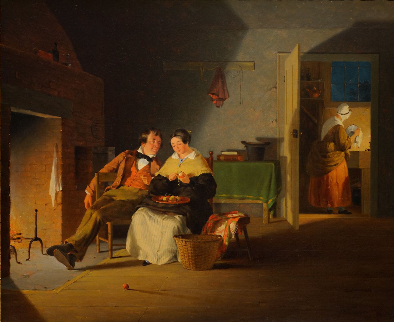 Námluvy od Francis William Edmonds
