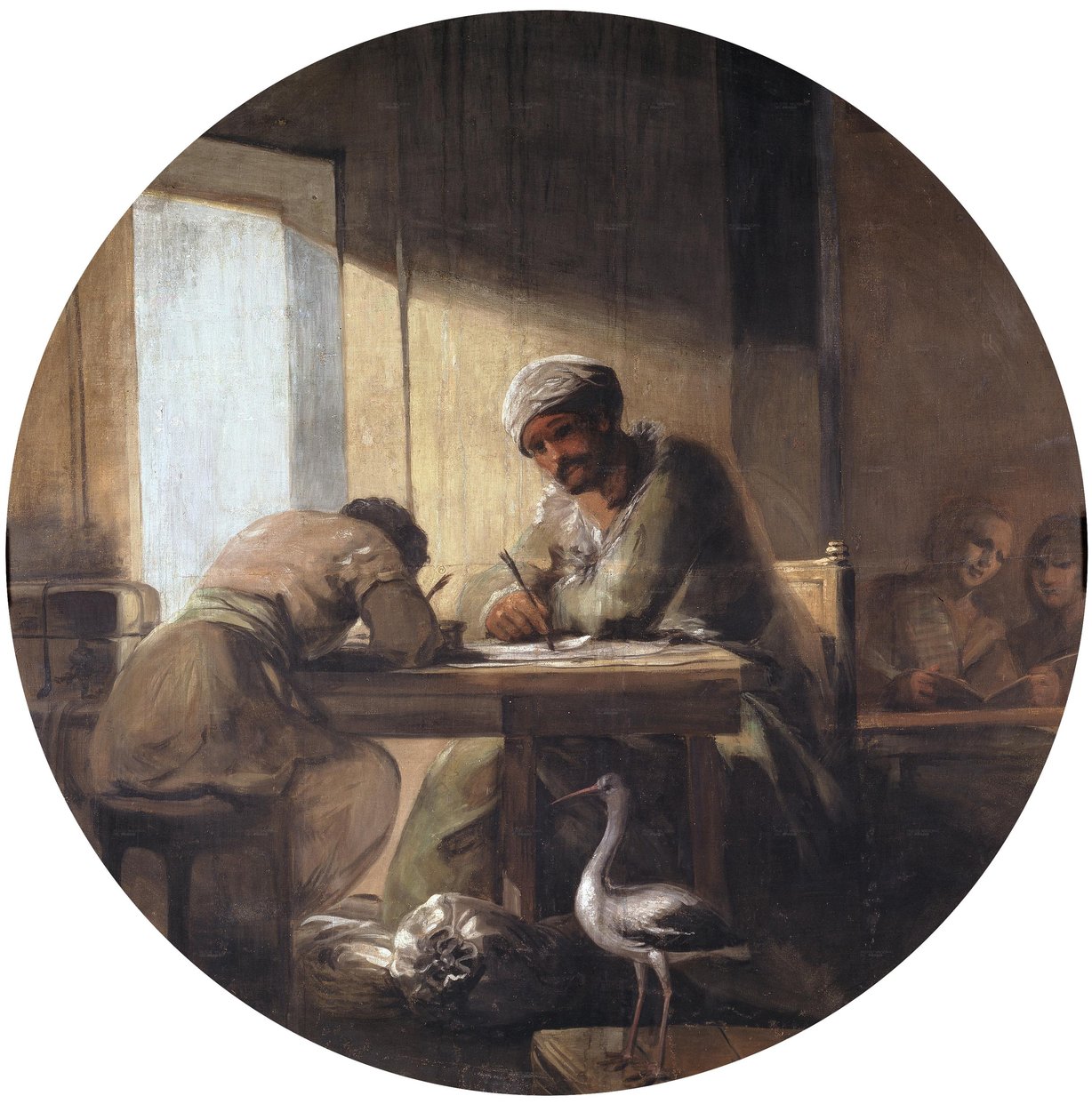 Obchod. Olej na plátně. Madrid, muzeum Prado. od Francisco de Goya