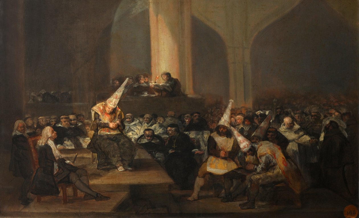 Inkviziční soud od Francisco de Goya