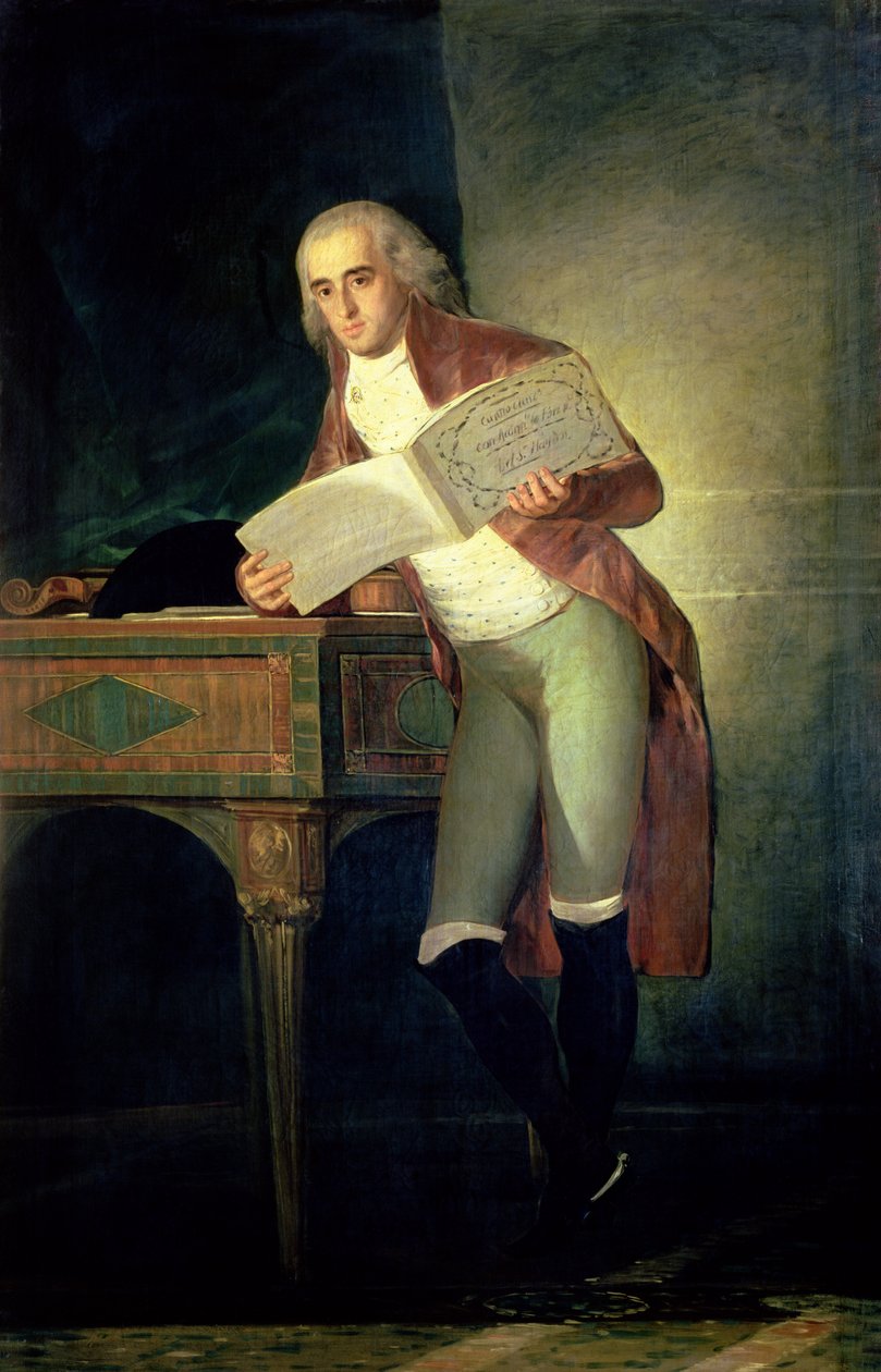 Don Jose Alvarez de Toledo y Gonzaga, XIII. vévoda z Alby a XI. Marques de Villafranca, 1795 od Francisco de Goya