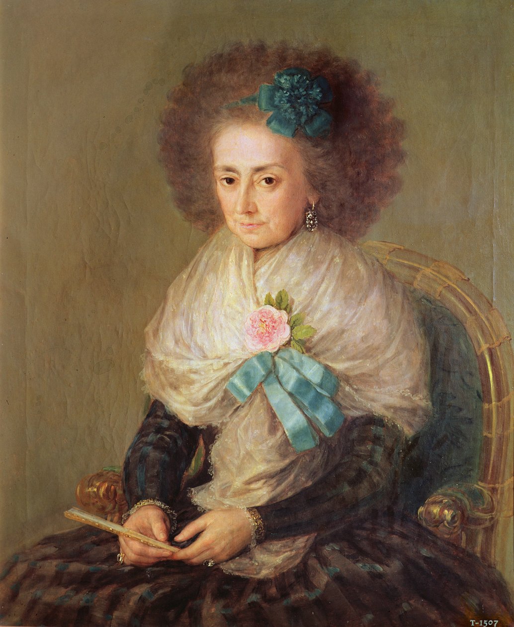 Dona Maria Antonia Gonzaga (1735-1801) markýza z Villafrancy od Francisco de Goya