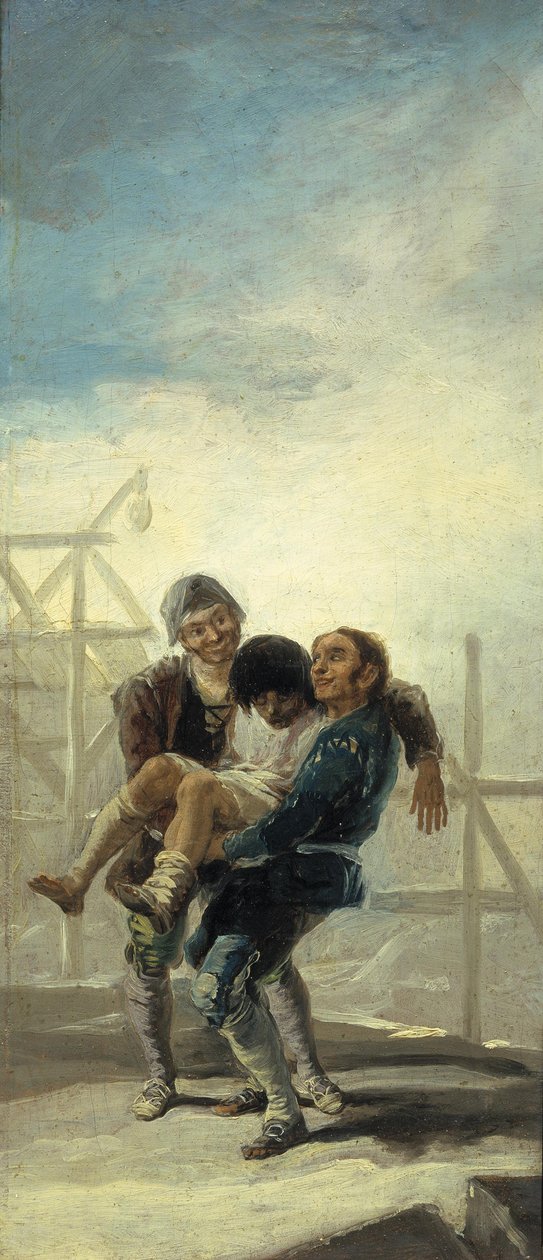 Opilý zedník od Francisco de Goya