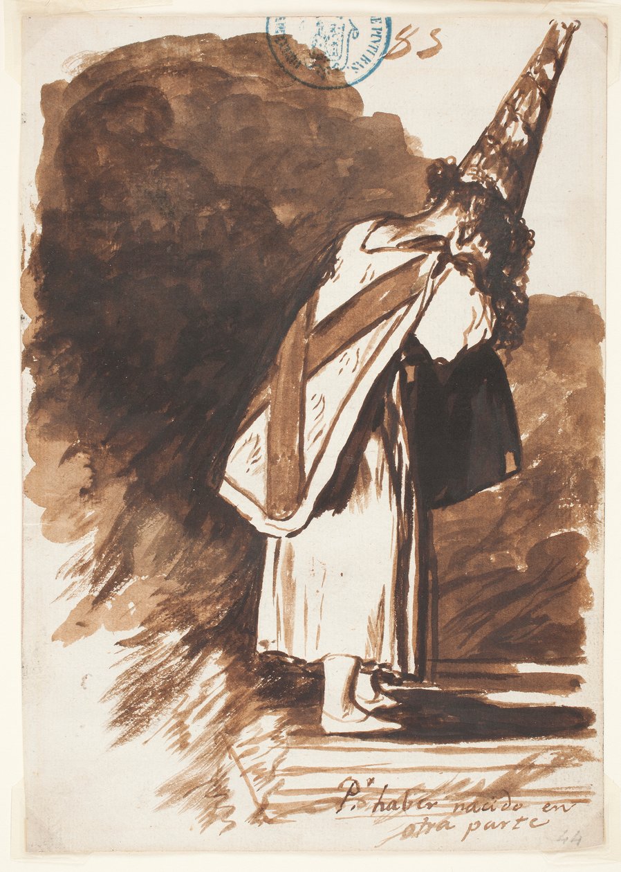Za to, že se narodil někde jinde od Francisco de Goya