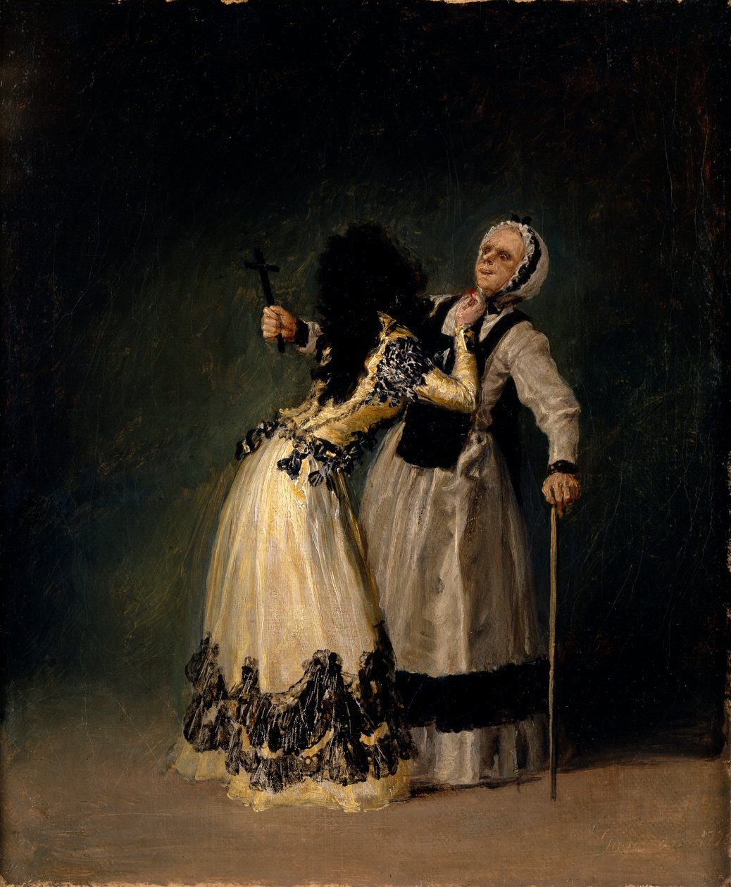 Vévodkyně z Alby a blahoslavená od Francisco de Goya