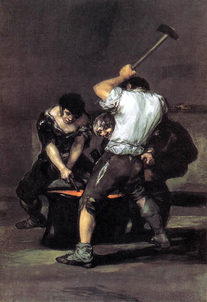 Kovárna od Francisco de Goya