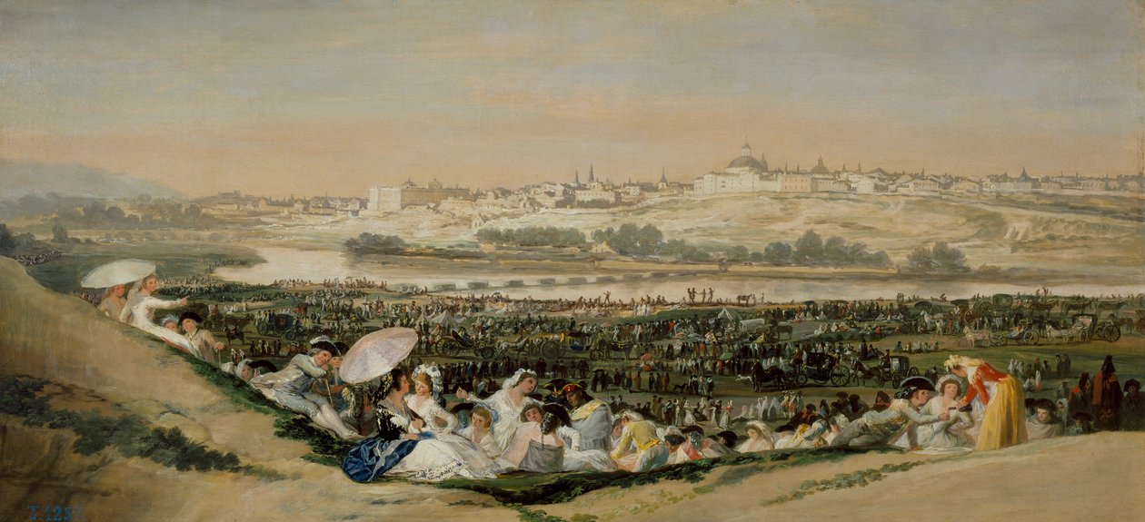 Louka San Isidro od Francisco de Goya