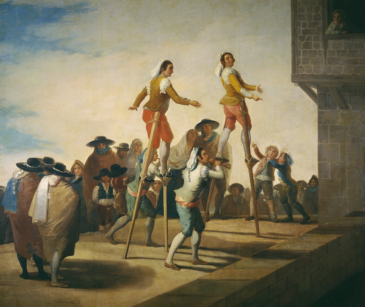 Chůdy od Francisco de Goya