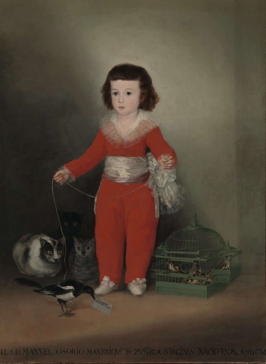 Manuel Osorio Manrique de Zuñiga od Francisco de Goya