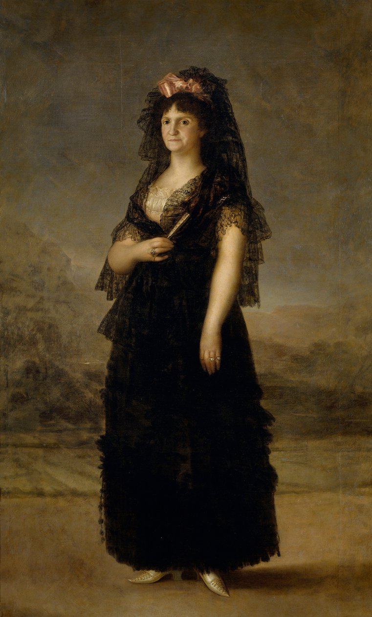 María Luisa de Borbón-Parma od Francisco de Goya