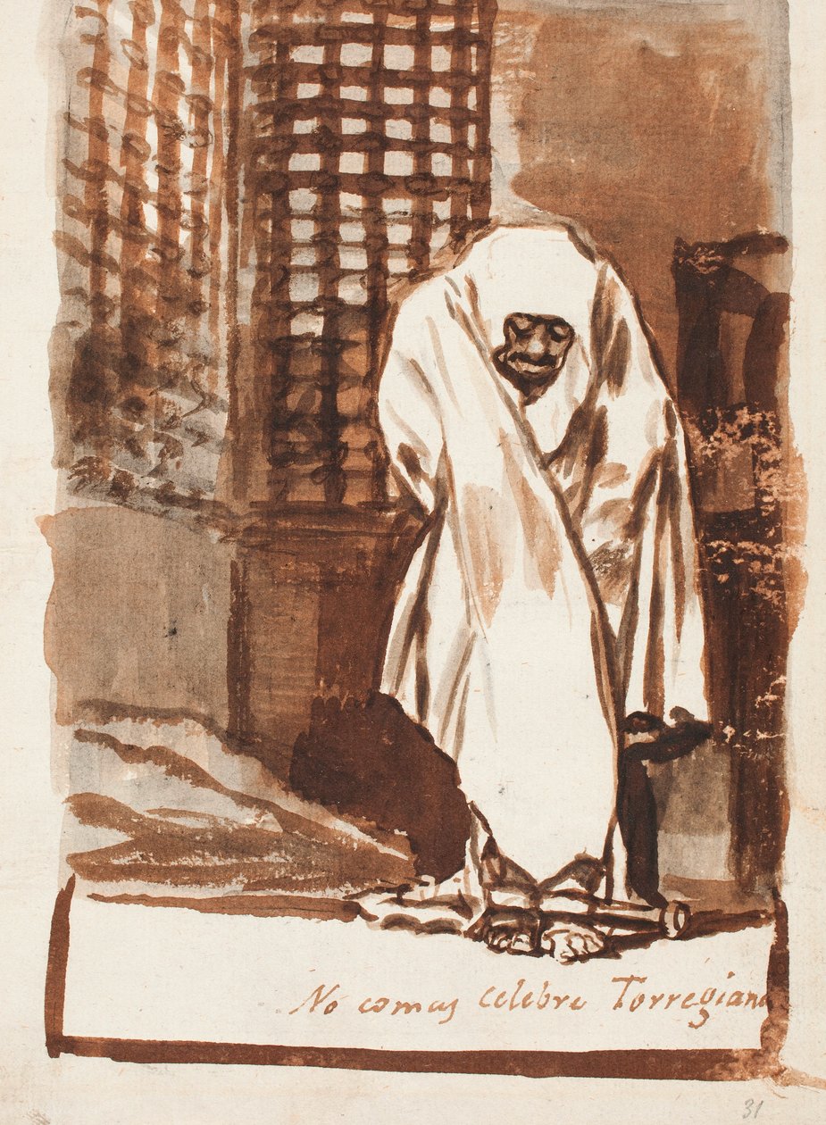 Nejezte, oslavujte Torrigiano od Francisco de Goya