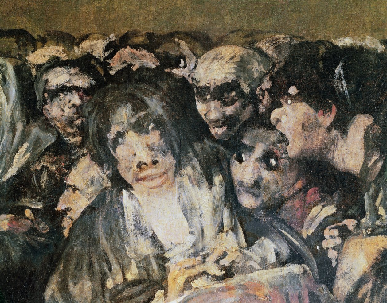 Pouť do San Isidro, 1821 (detail 38639) od Francisco de Goya