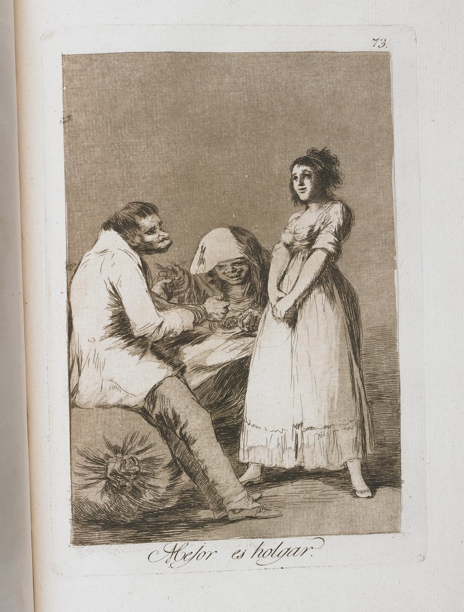 Deska z Los Caprichos, 1797-1798 od Francisco de Goya