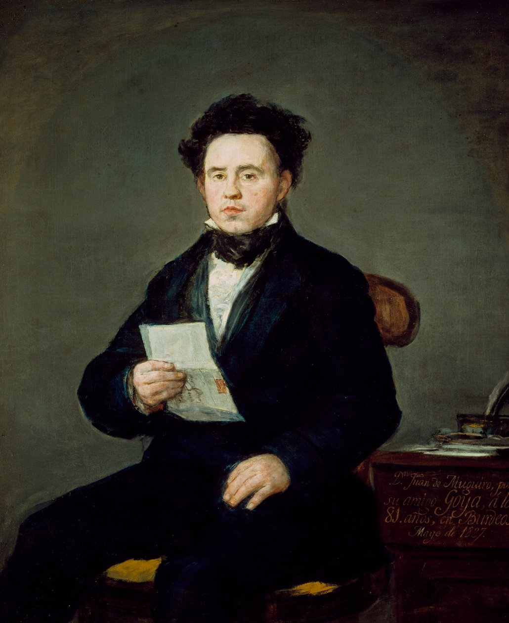 Portrét Juana Bautisty de Muguiro od Francisco de Goya
