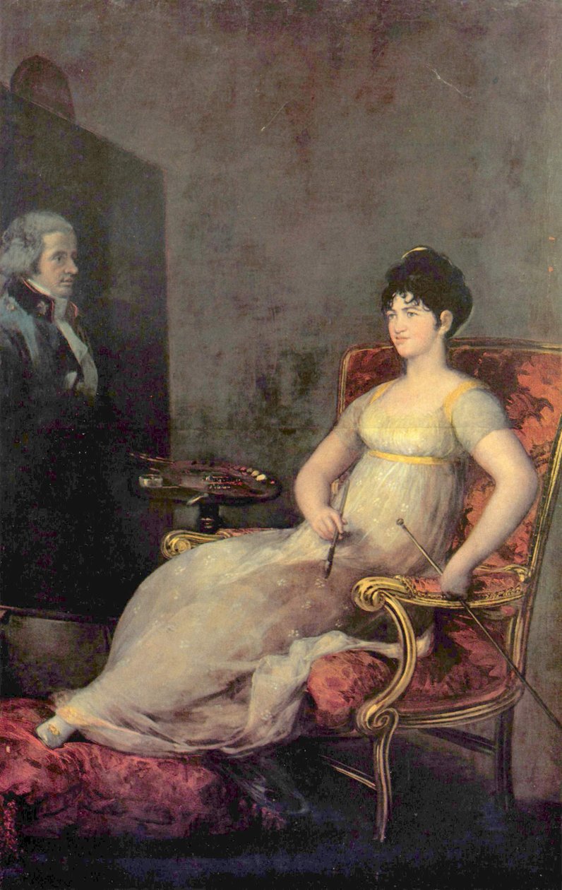 Portrét Marie Tomasy Palafox, vévodkyně z Mediny Sidonie a markýzy z Villafrancy od Francisco de Goya