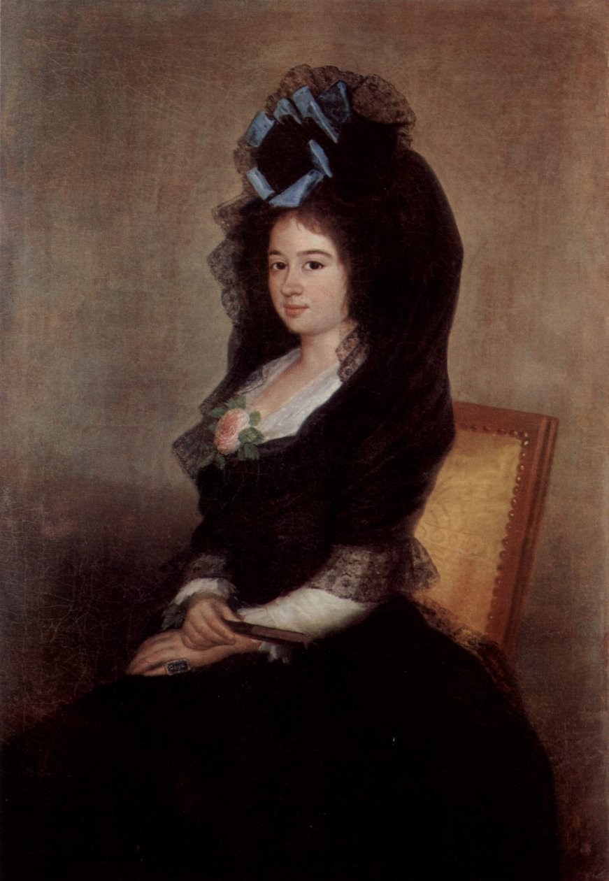 Portrét Narcisy Baranany de Goicoechea od Francisco de Goya