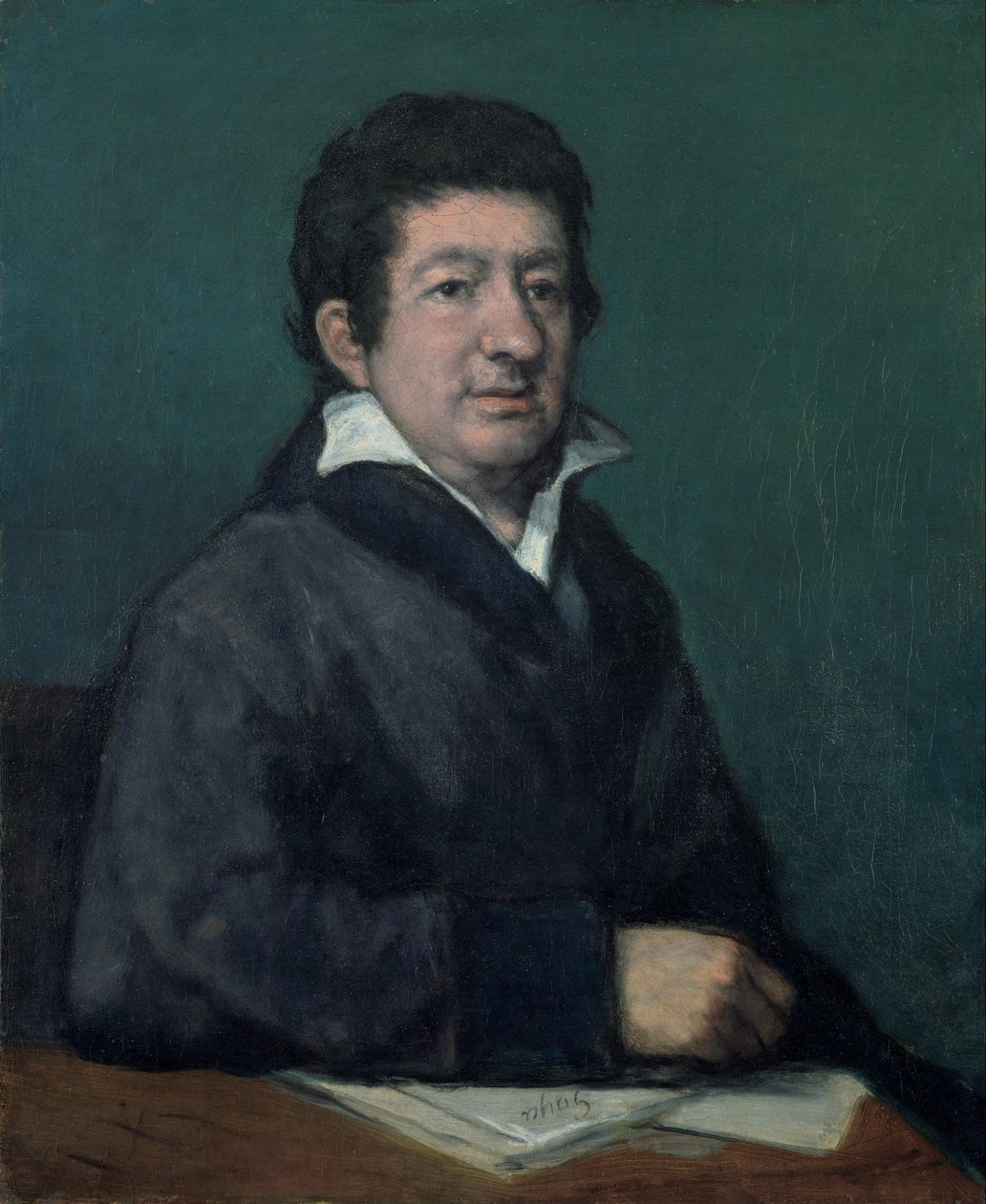 Portrét básníka Moratína od Francisco de Goya