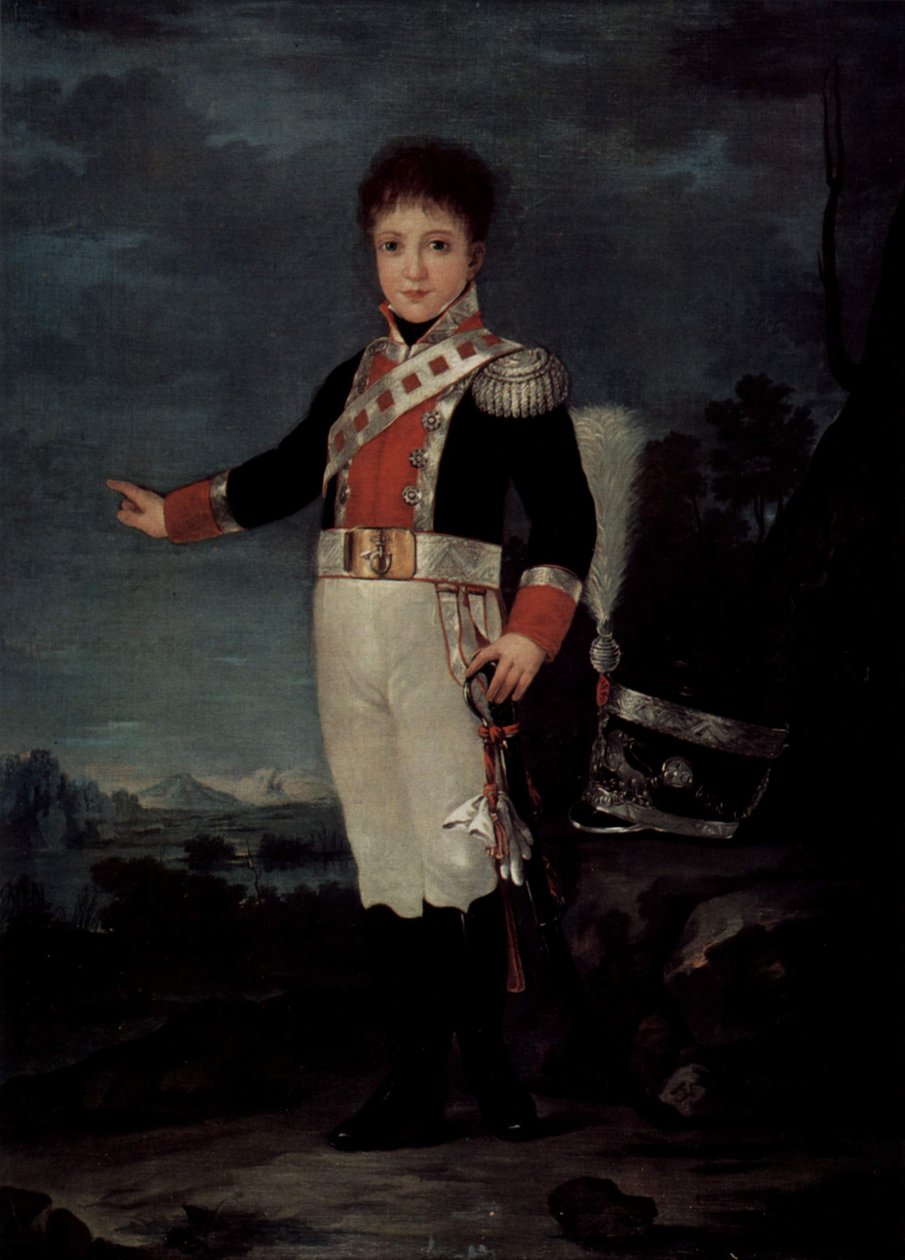 Portrét dona Sebastiana Gabriela de Borbón y Braganza od Francisco de Goya