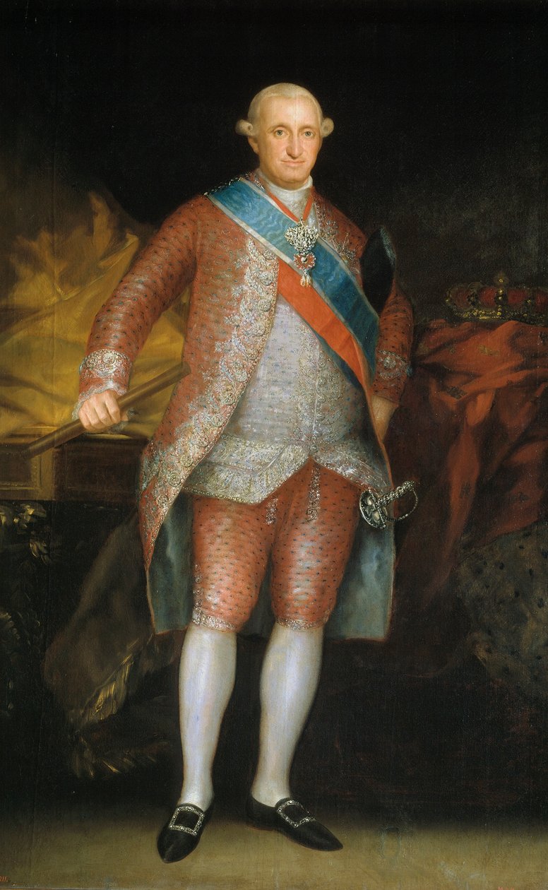 Portrét Karla IV od Francisco de Goya