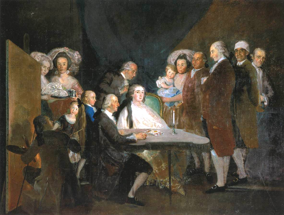 Rodina Infante Don Luis od Francisco de Goya