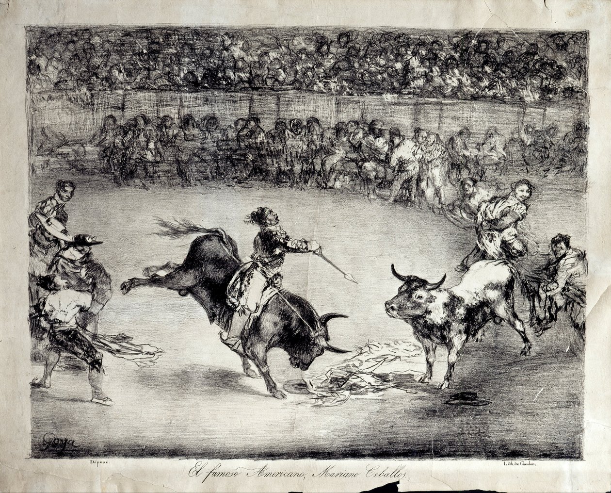 Slavný Američan, Mariano Ceballos od Francisco de Goya