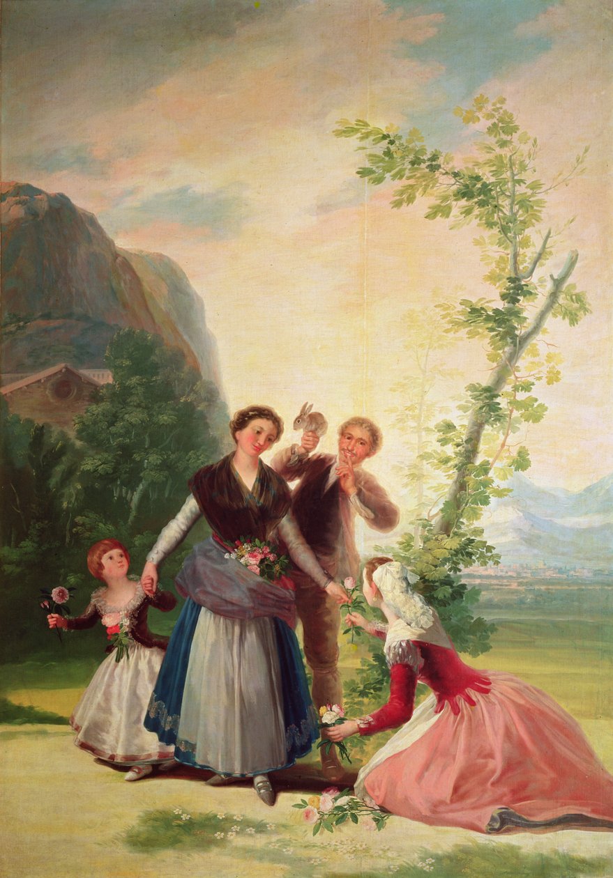 Květináři, 1786 od Francisco de Goya