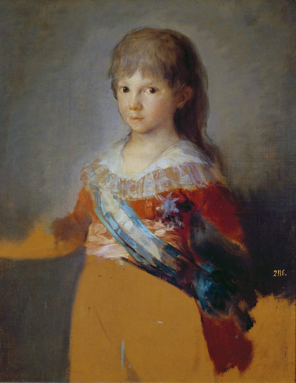 Infante Francisco de Paula, 1800 od Francisco de Goya