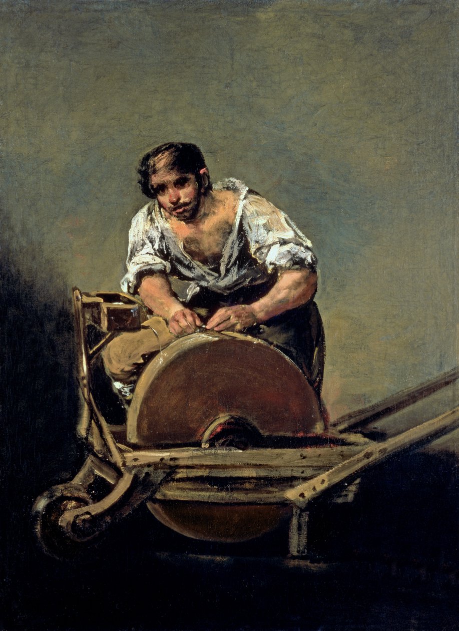 The Knife-Grinder, c.1808-12 od Francisco de Goya